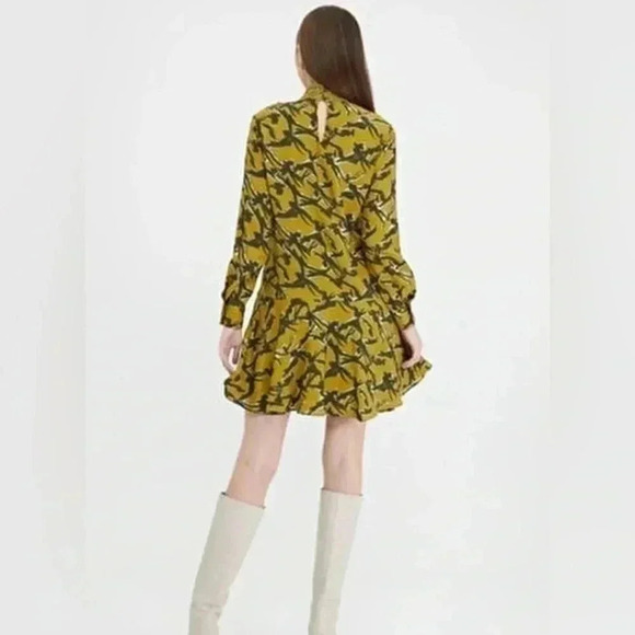 ❤️Host Picks❤️[XL] adL Patterned Mini  Dress with Lace Detail on the Front NWOT - Picture 2 of 10